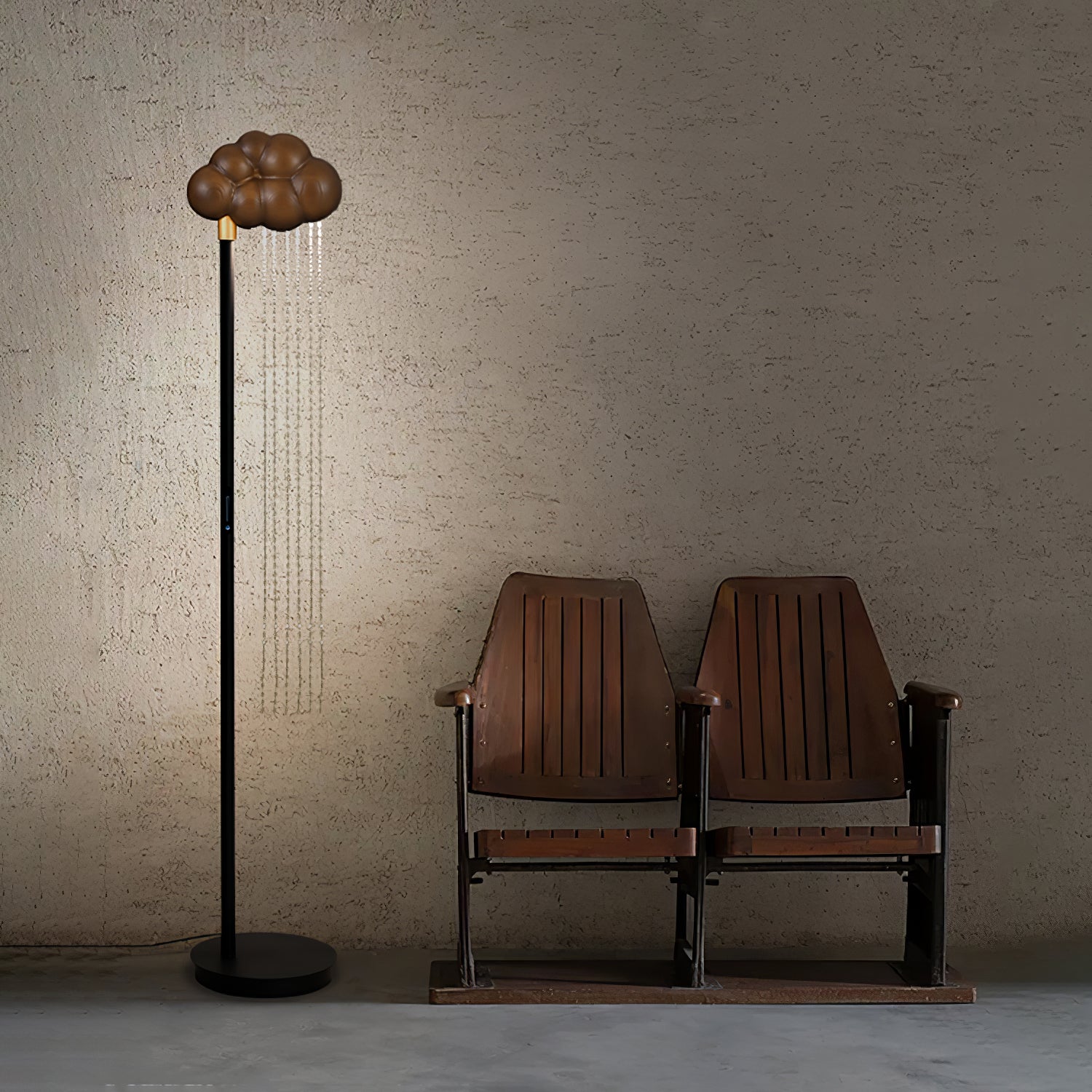 Cloud and Rain Floor Lamp