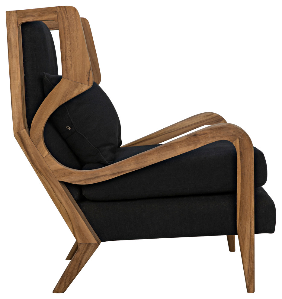 Carol Chair  Teak   Midcentury   Armchairs And Accent Chairs   by Lighting Reimagined  Houzz