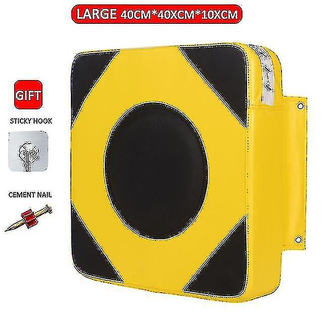 40cm Punch Leather Wall Boxing Pad Target Training Sandbag Fighter Martial Arts Boxing Bag Fitness Taekwondo Training Equipment Zfule53