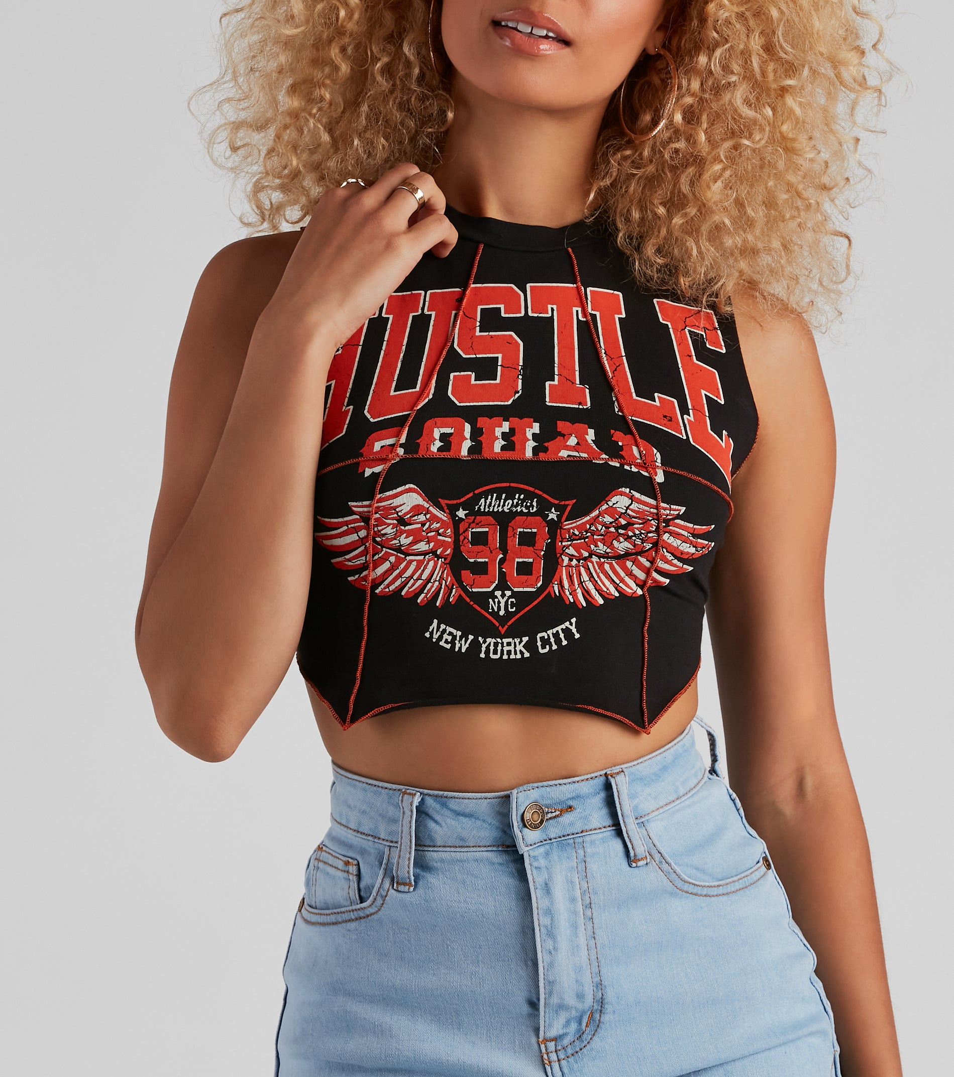 Hustle Squad Graphic Tank Top