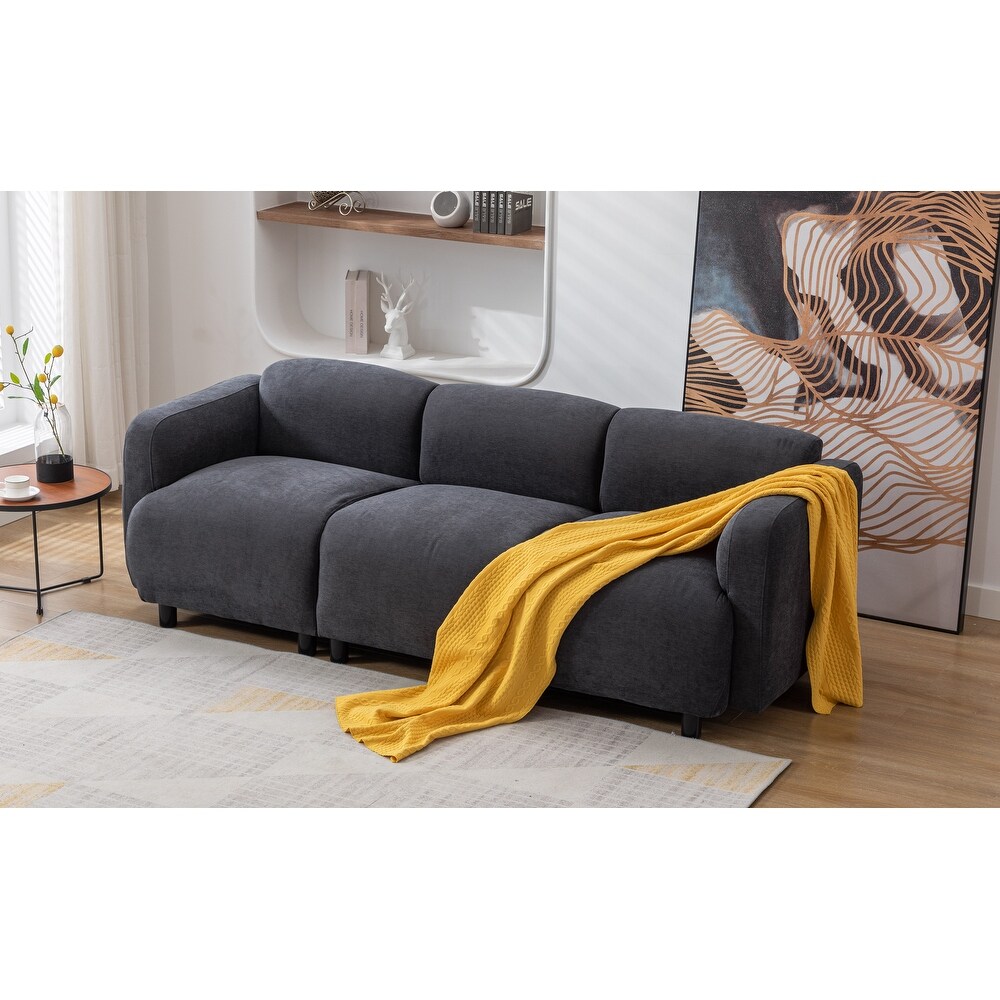 Modern 3 seat Cloud Sofa  Livingroom Deep Sofa Sectional Couch