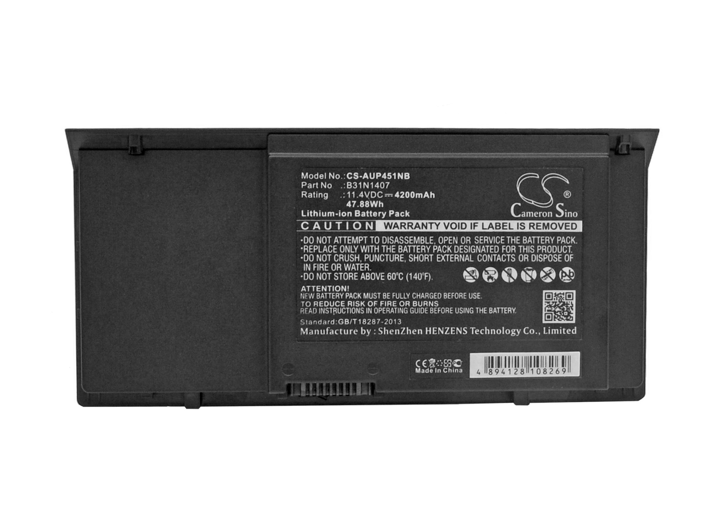 Asus B451JAFA083G Pro Advanced B451JAXH52 Pro B4 Replacement Battery BatteryClerkcom Laptop and Notebook