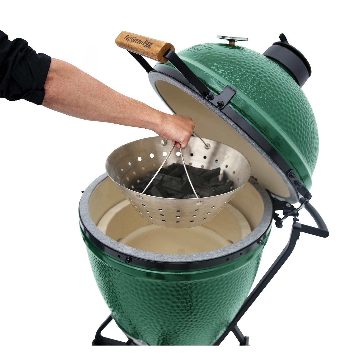 Big Green Egg Stainless Steel Fire Bowl 11.75 in. W For Medium Egg