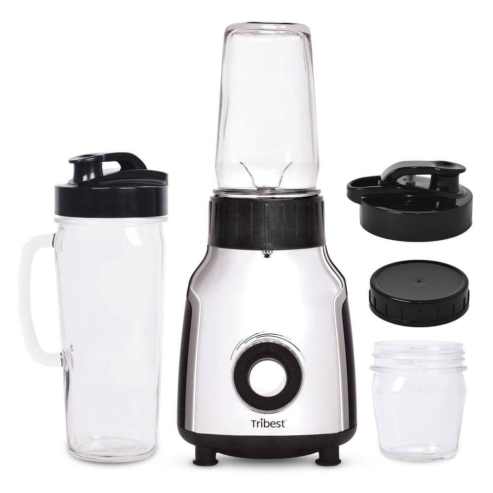 Tribest 42 oz. 4-Speed Chrome Personal Blender PBG-5050-A