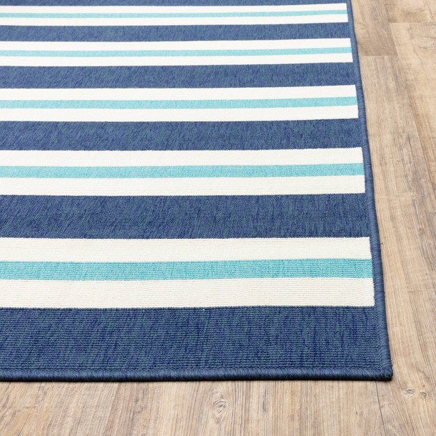 Marlowe Striped Patio Rug