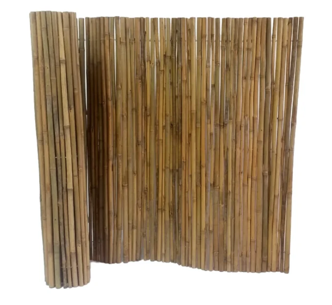 Wholesaler best selling durable bamboo fences Natural Bamboo Fencing Garden Screen Rolled Wood Fence Panel made in Vietnam