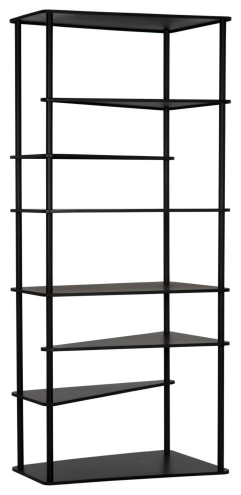 Everest Bookcase   Industrial   Bookcases   by Noir  Houzz