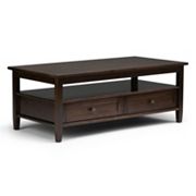 Simpli Home Warm Shaker Coffee Table