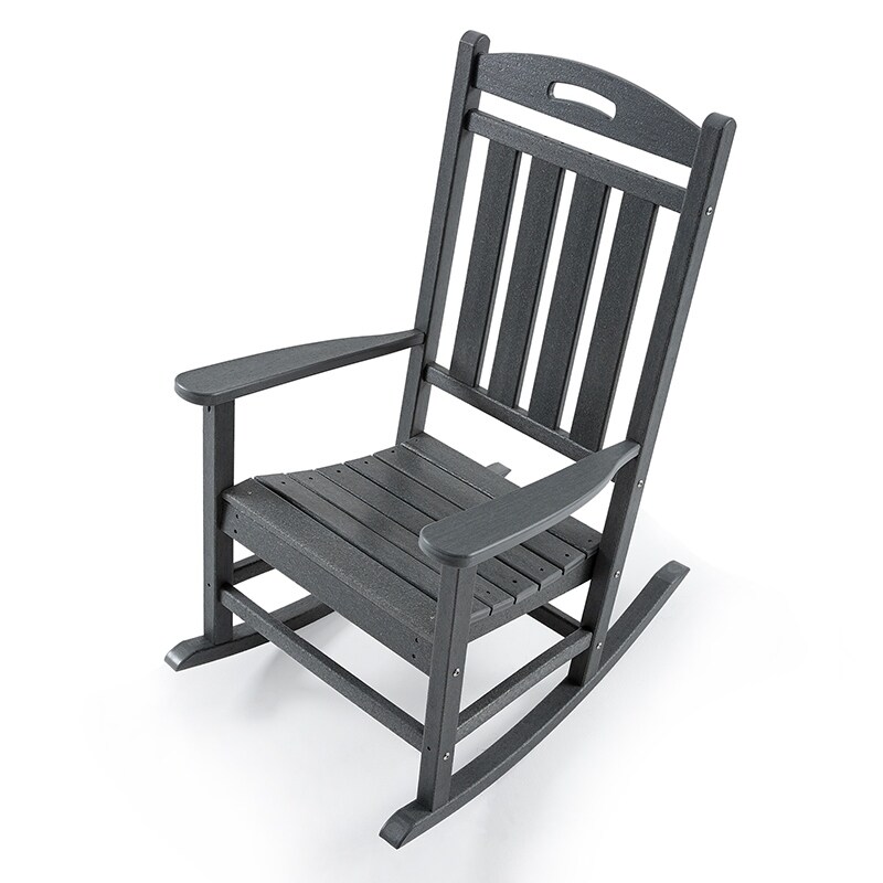 Polydun Outdoor Plastic Rocking Chair