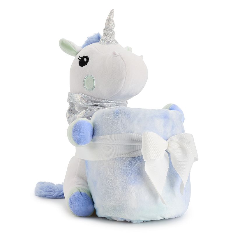 The Big One Kids? Winter Unicorn Buddy and Throw Blanket Set