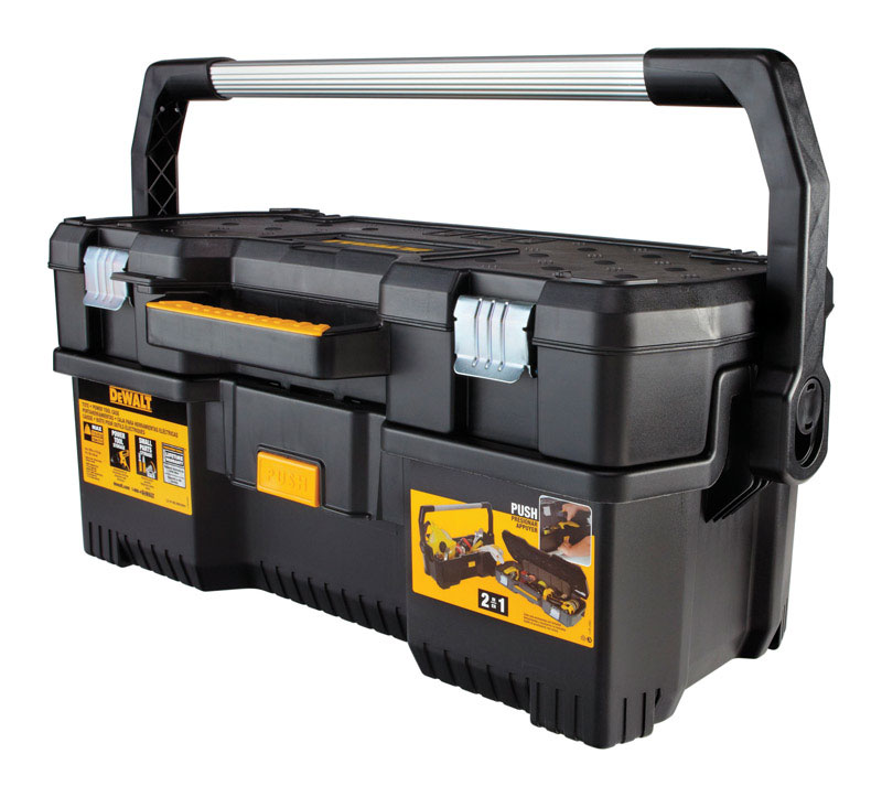 DeWalt 24 in. Tool Box Black