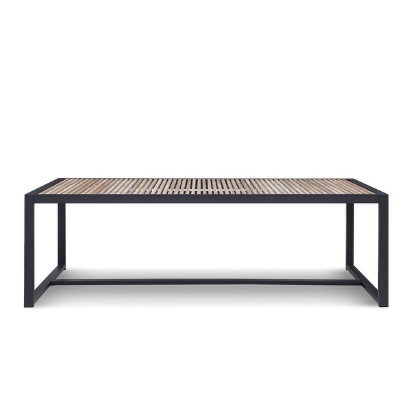 Cadora Teak Outdoor Dining Table 94.49