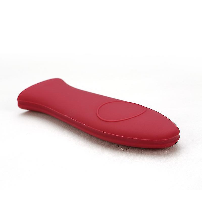 Silicone Hot Handler Holder Handler Cover Non-slip Potholder Heat Resistant Pot Handle Sleeve Rubber