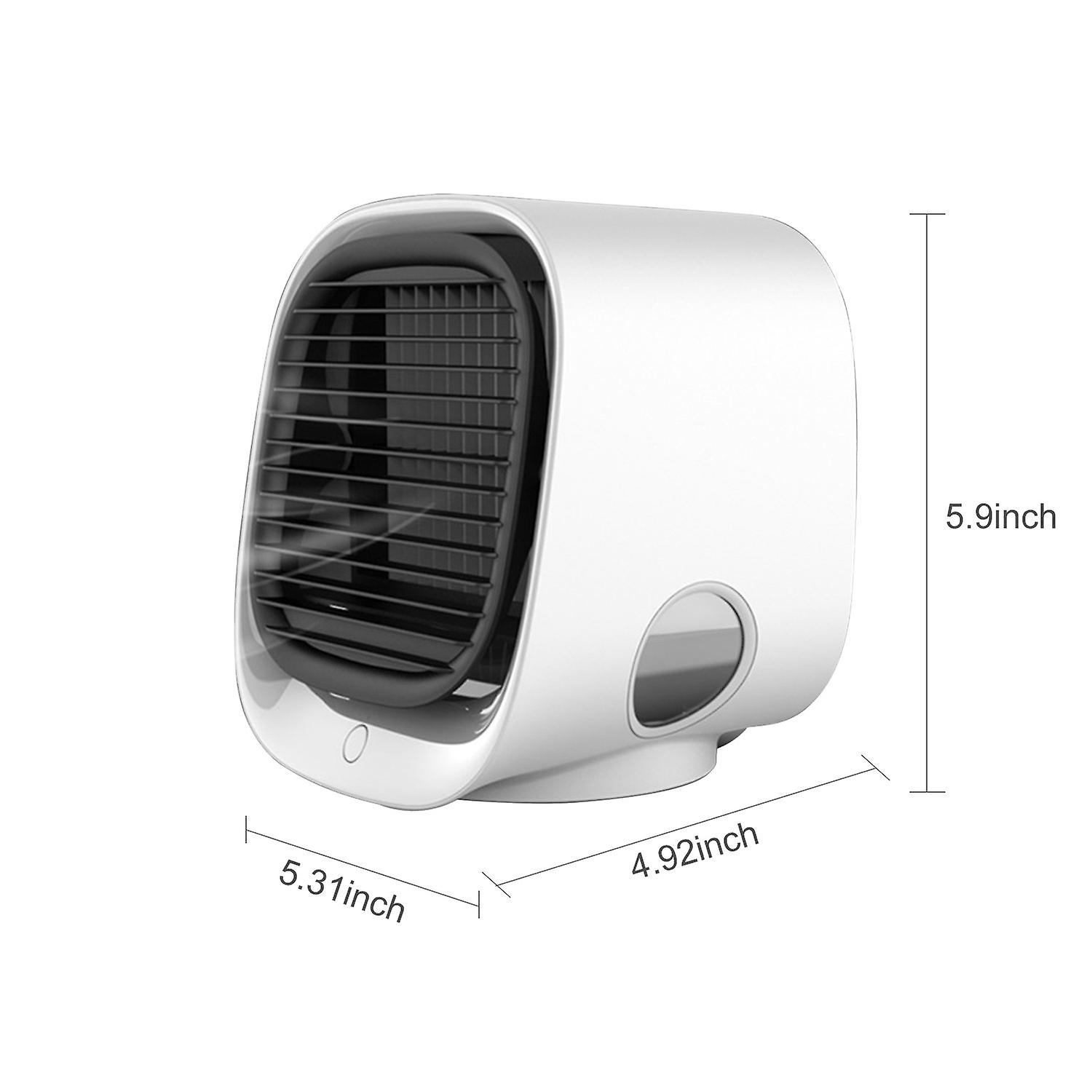 300ml Desktop Air Cooler Air Conditioner Fan Small Personal Usb Desk Fan Air Cooler 3 Speeds Cooling Fan For Home Room Office