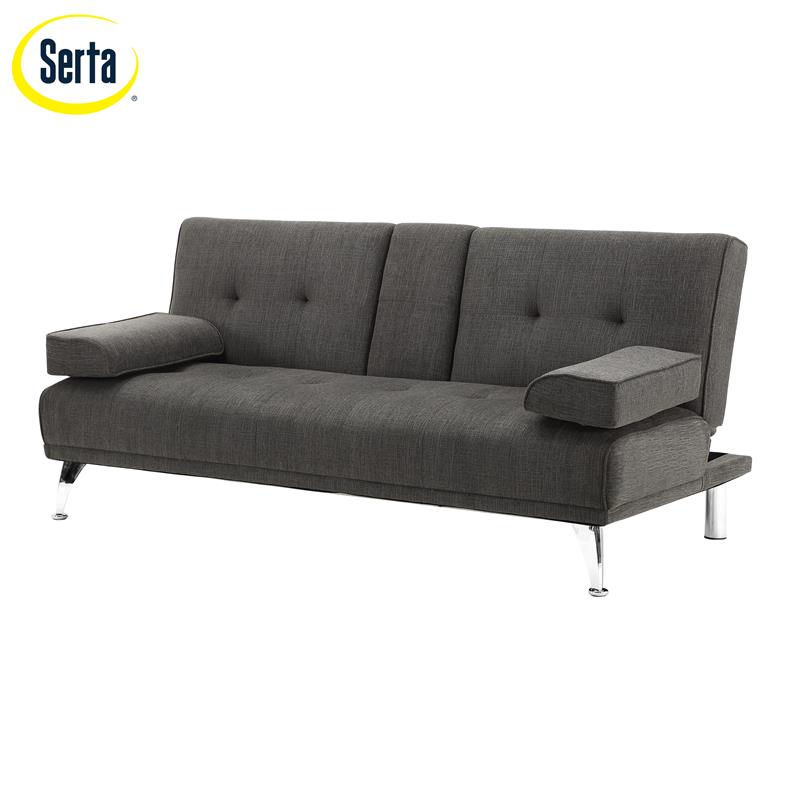 Lifestyle Solutions Michigan Dream Lift Convertible by Serta in Charcoal Gray