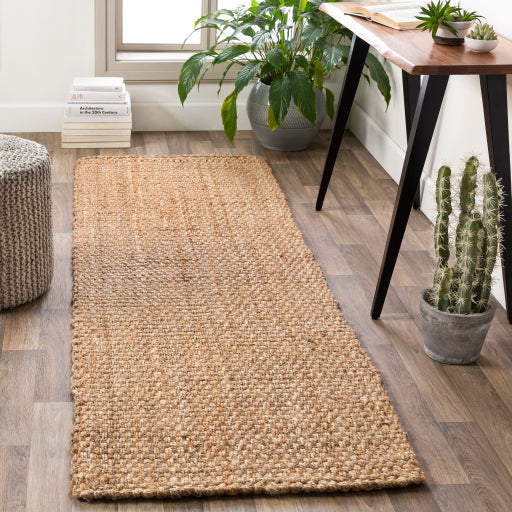 Jute Woven Jute Wheat Rug