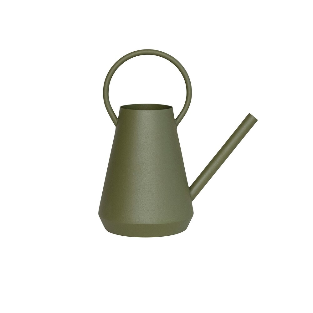 Textured Metal Garden Watering Can   10.3\