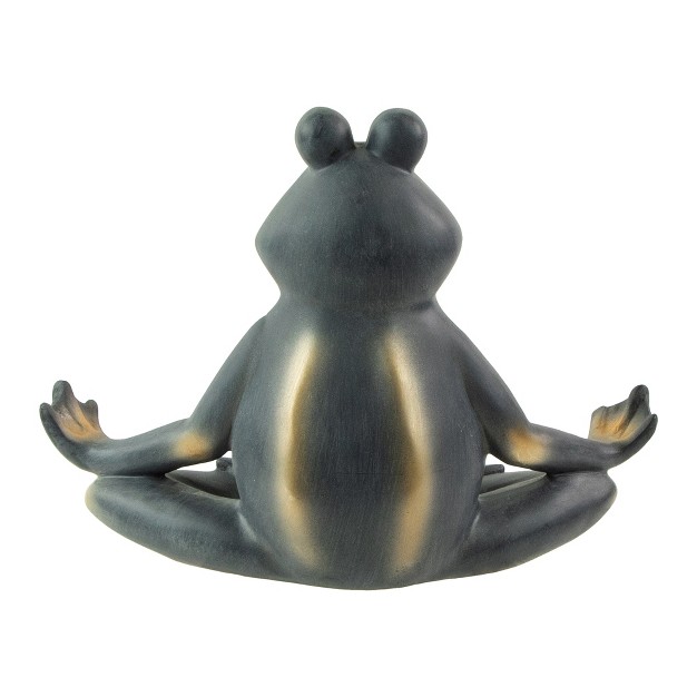 Frog In Lotus Yoga Position Garden Statue