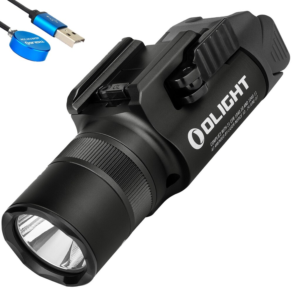 Olight Baldr Pro R 1350 Lumen Rechargeable Flashlight and Green Beam