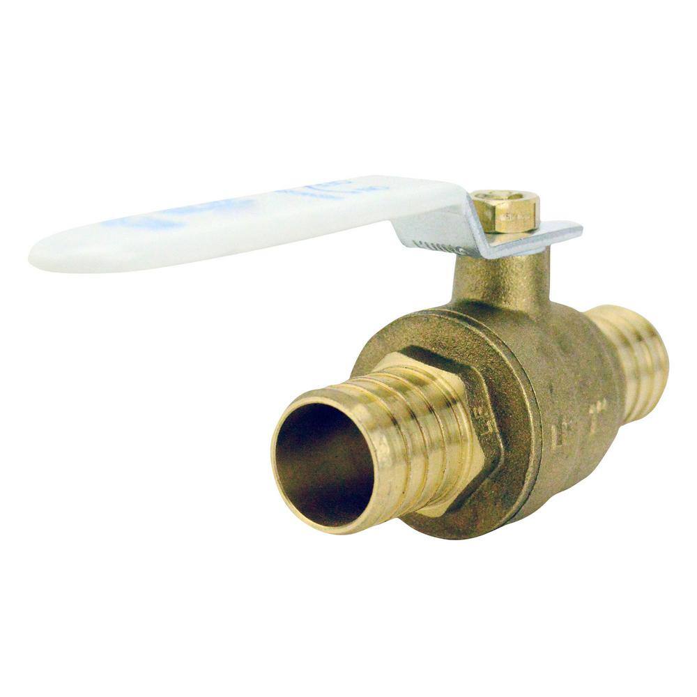 Apollo 1 in. Brass PEX-B Barb Ball Valve APXV11