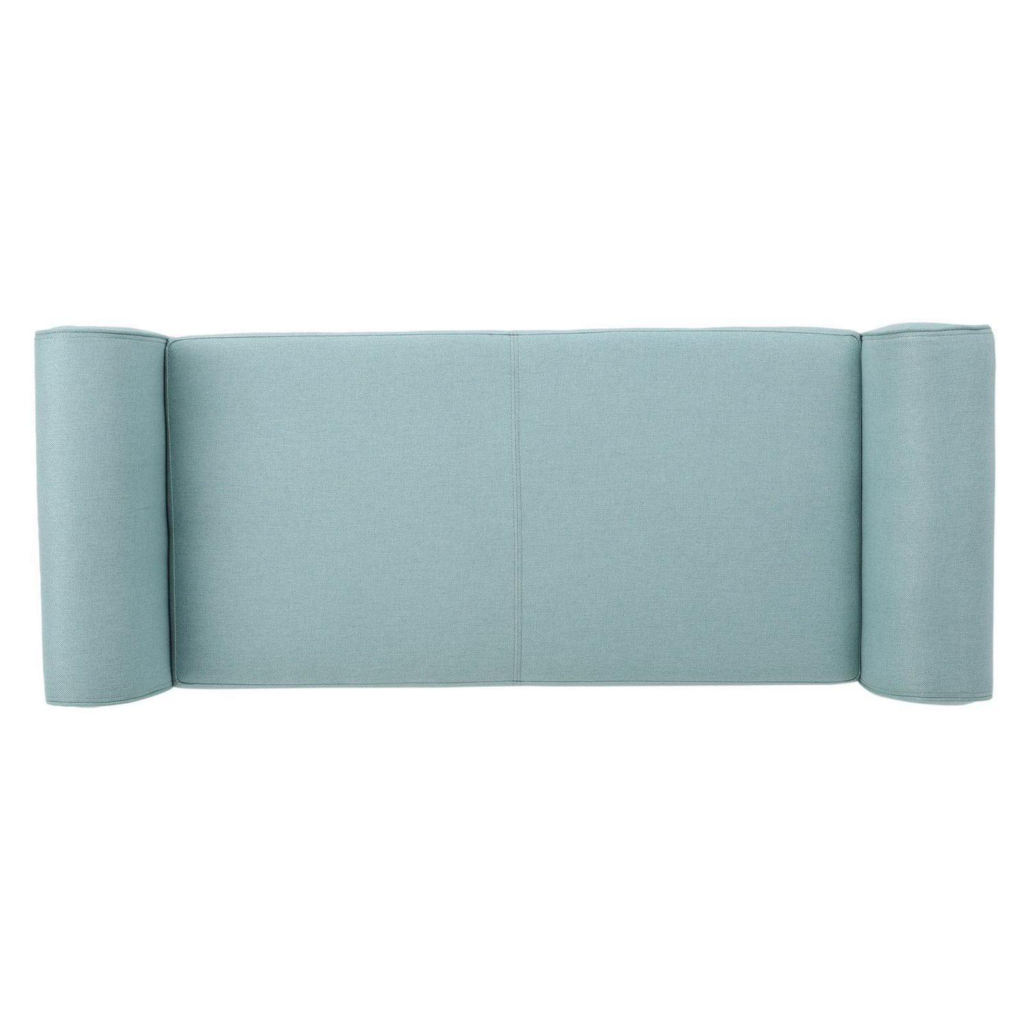 Varian Armed Fabric Indoor Storage Bench  Crowdfused