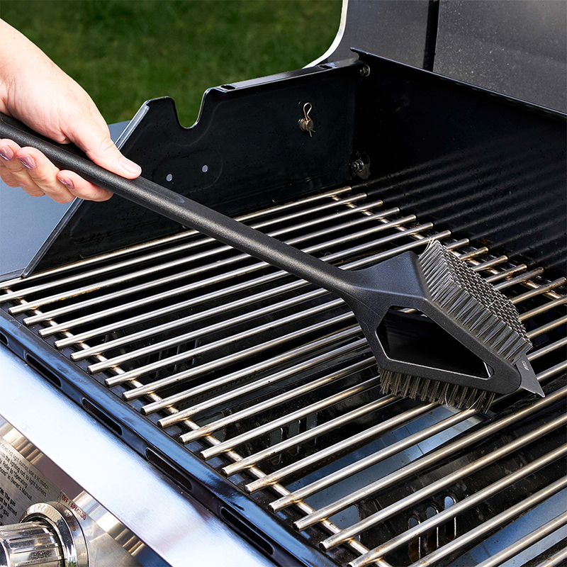 Mr. Bar-B-Q Oversized Dual Bristle Head Grill Brush