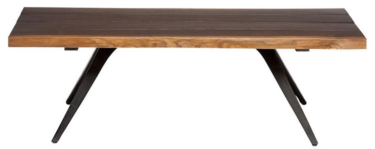 Nuevo Furniture Vega Coffee Table in Seared   Industrial   Coffee Tables   by Unlimited Furniture Group  Houzz