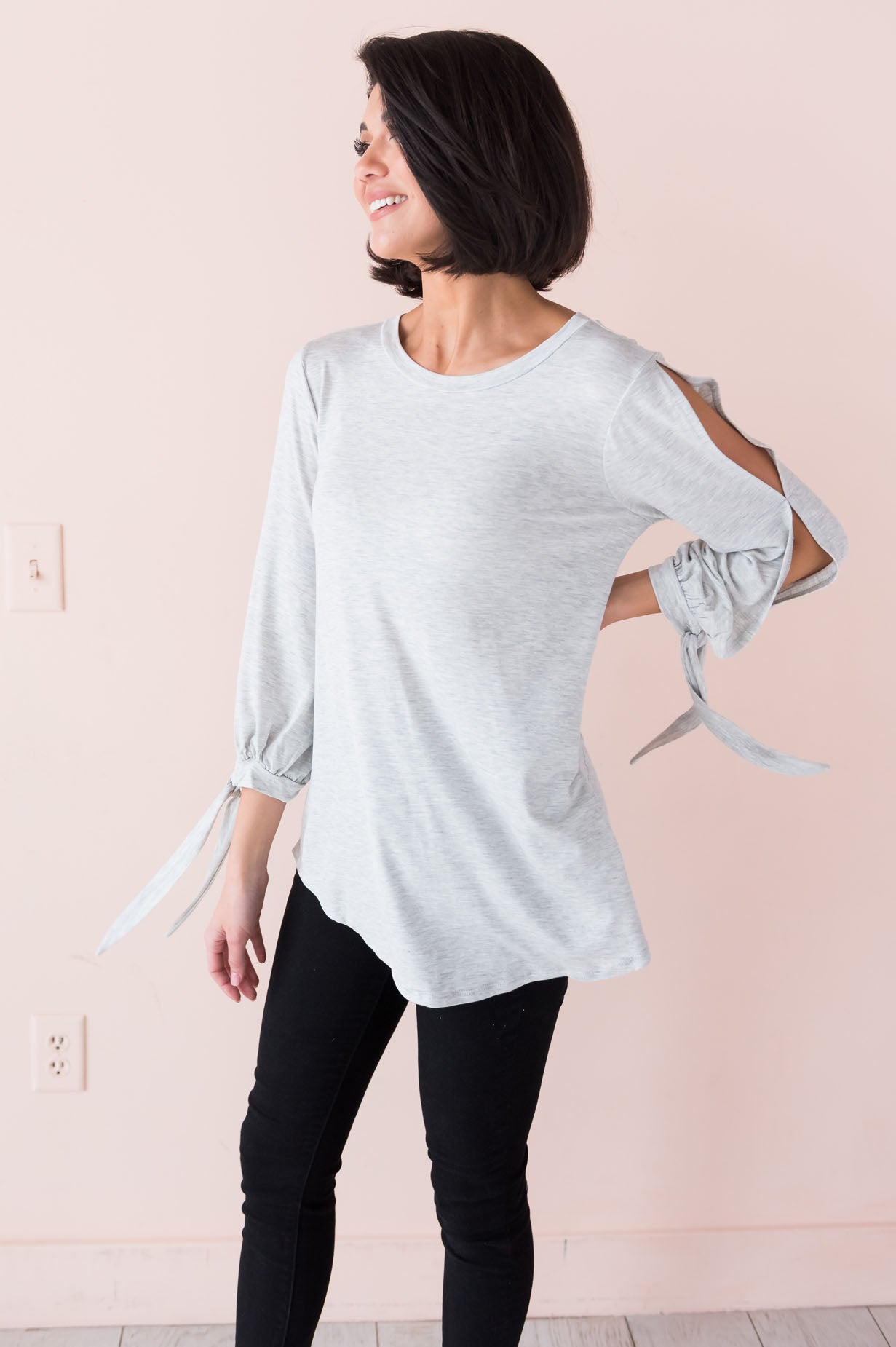 Happy Days Always Modest Blouse