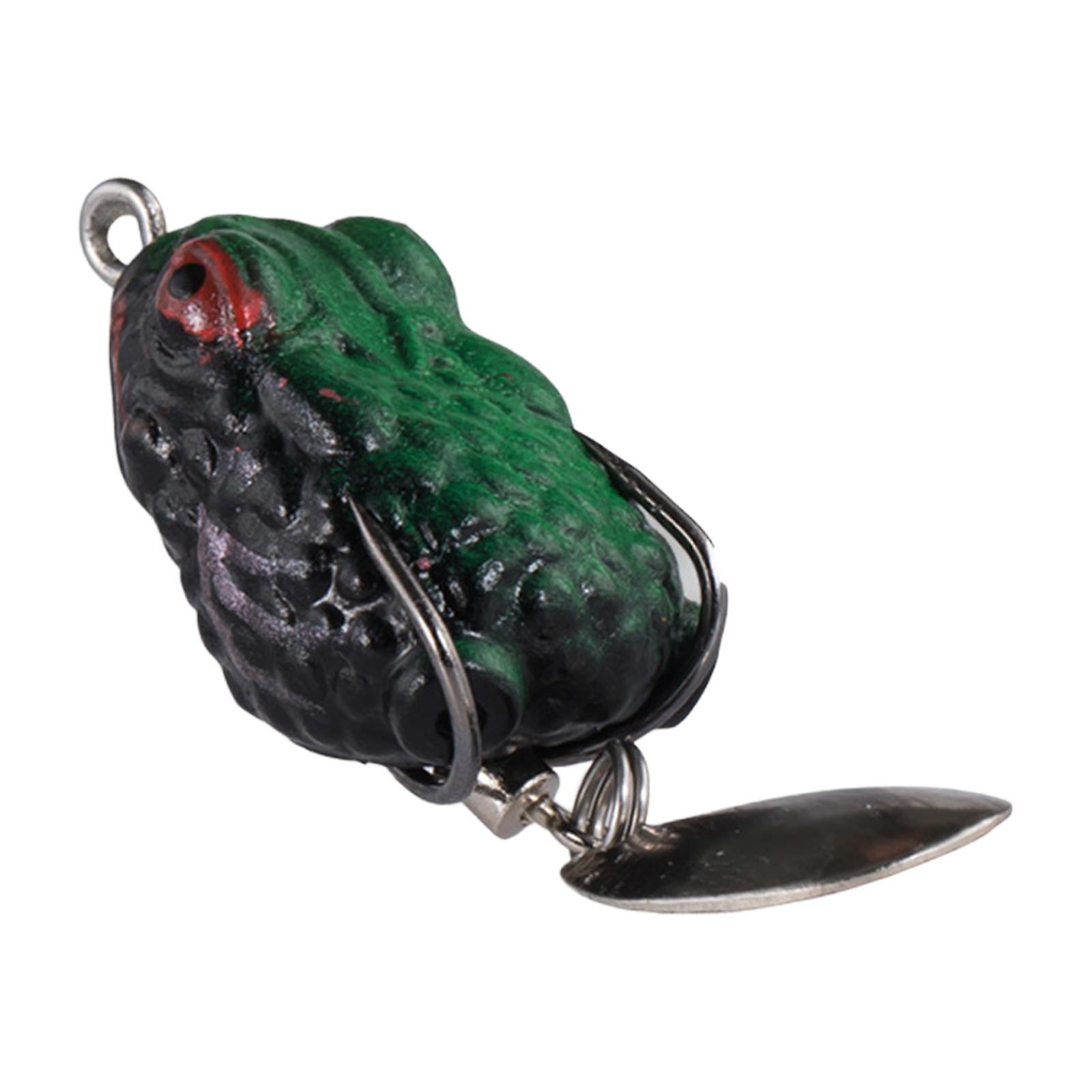 Frog Lure Bass Bait Metal Sequin Swimbait Float On Water Lure For Freshwater Style A