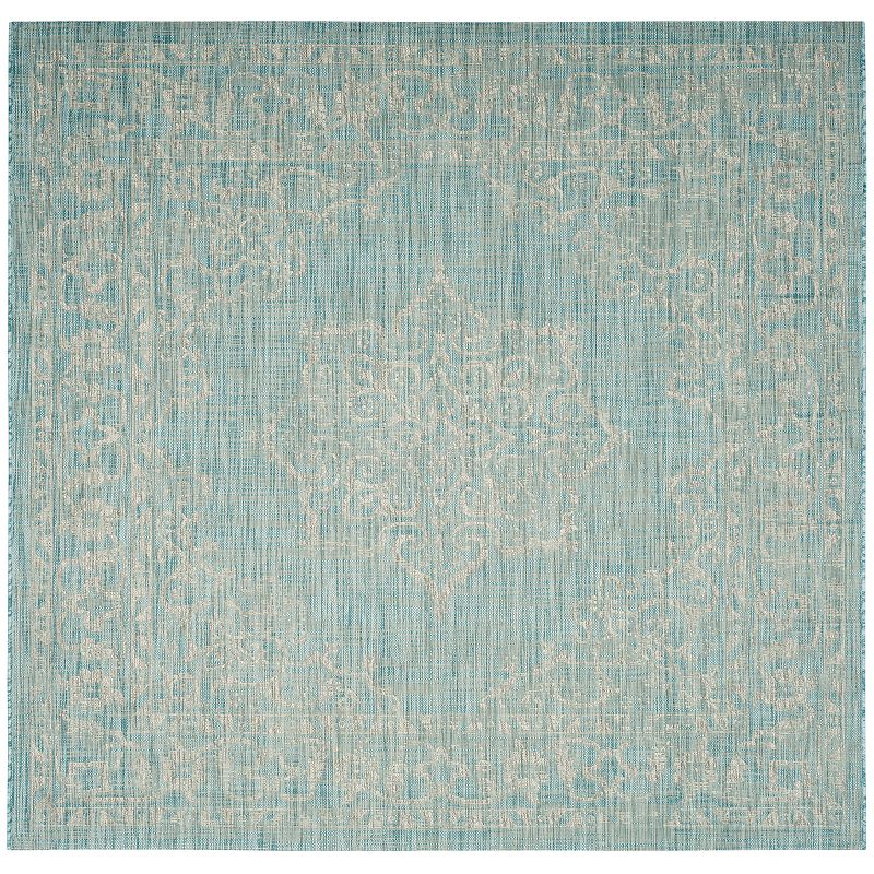 Safavieh Courtyard Ellsworth Framed Medallion Indoor Outdoor Rug