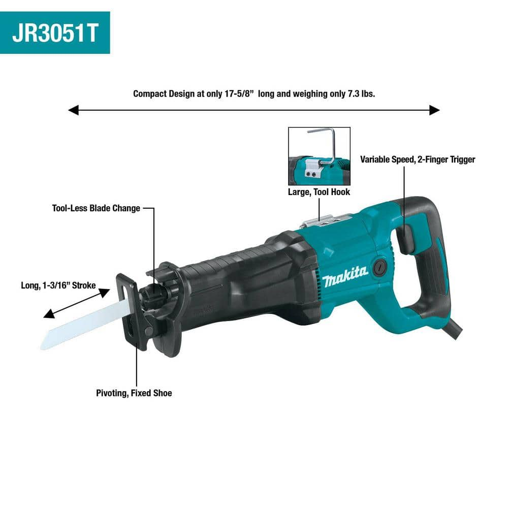 Makita 12 Amp Recipro Saw JR3051T