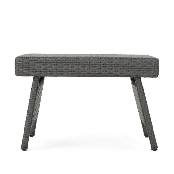 Outdoor Furniture PE Wicker Snack Table