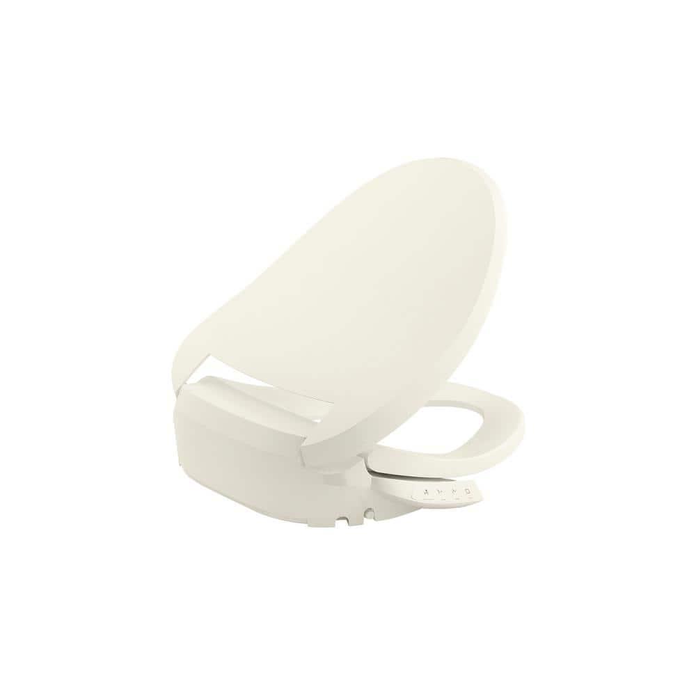 KOHLER C3050 Electric Bidet Seat for Elongated Toilet in Biscuit