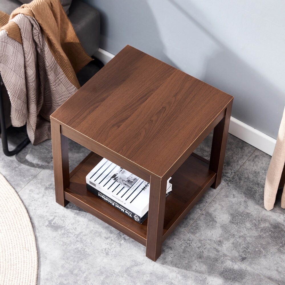 Simple Nightstand with 2 tier Small Space