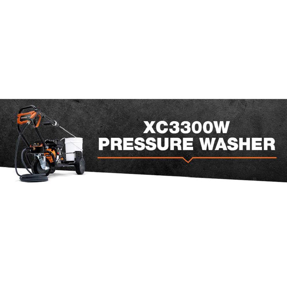 Generac XC Series 3300 PSI 3.0 GPM Commerical Grade Gas Pressure Washer (49-StateCSA) 8870