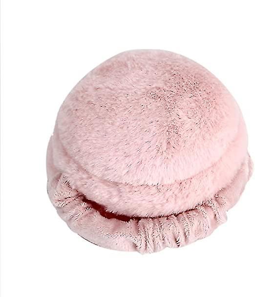 Women Winter Warm Plush Earmuff Foldable Hamburger Ear Muffs Ear Warmers