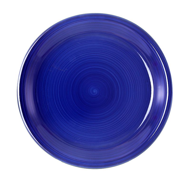 Gibson Everyday Color Vibes 12 Piece Handpainted Stoneware Dinnerware Set