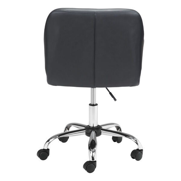 Designer Black and Silver Office Chair