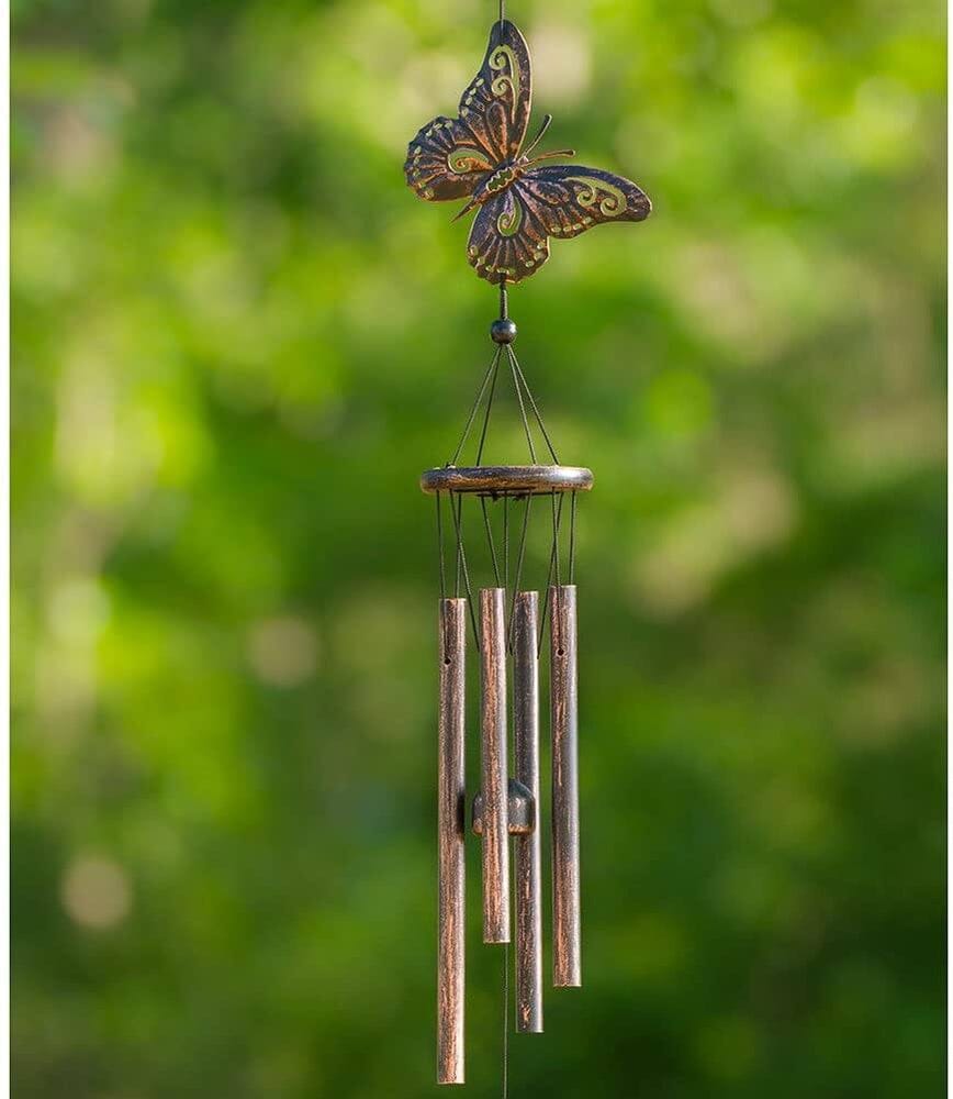 Butterfly Outdoor Garden Decor Wind Chime