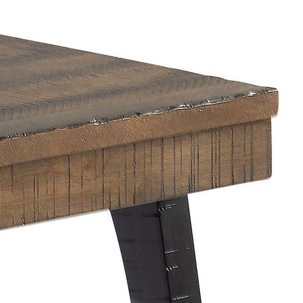 Ralston End Table   Industrial   Side Tables And End Tables   by Steve Silver  Houzz