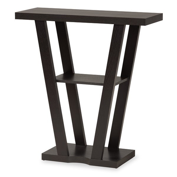 Boone Modern and Contemporary Wood Console Table