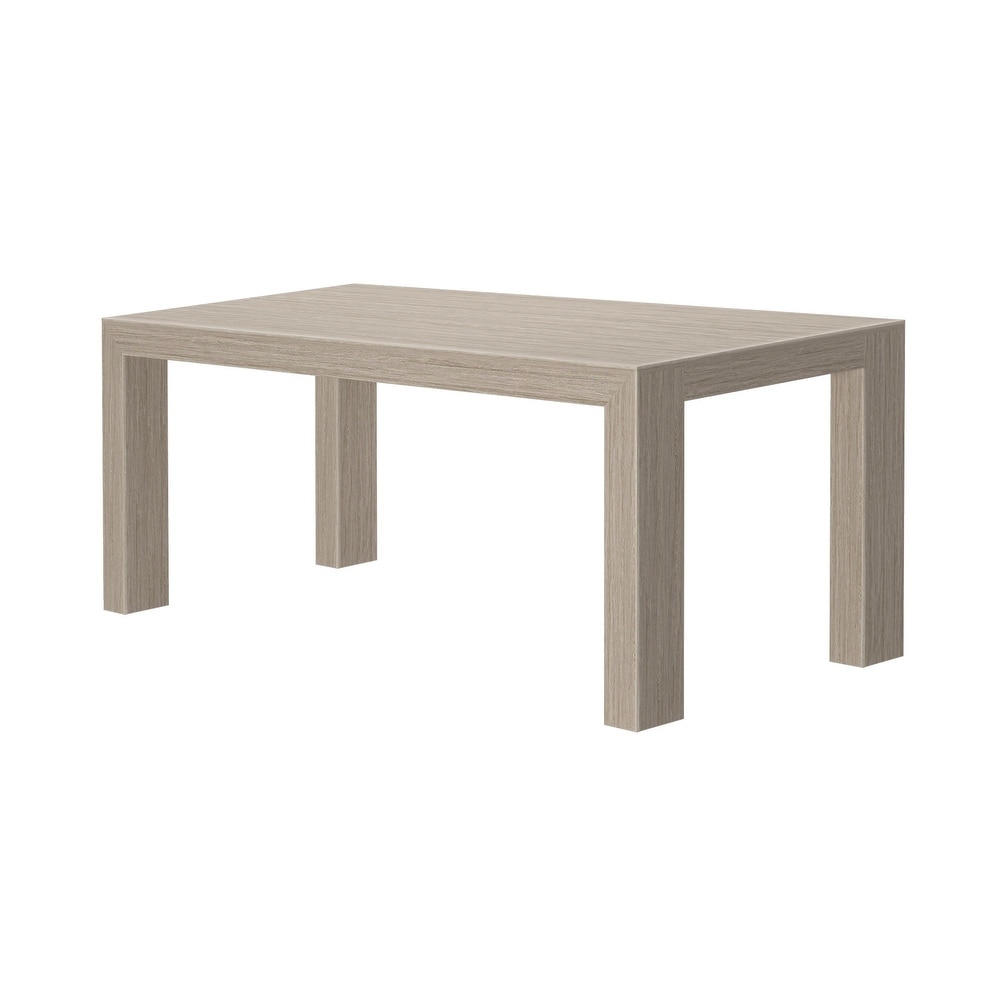 Plank and Beam Rectangular Modern Dining Table   72\