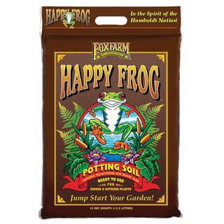 FOXFARM Happy Frog Nutrient Rapid Growth Garden Potting Soil 12 quart (3 Pack) 3 x FX14054