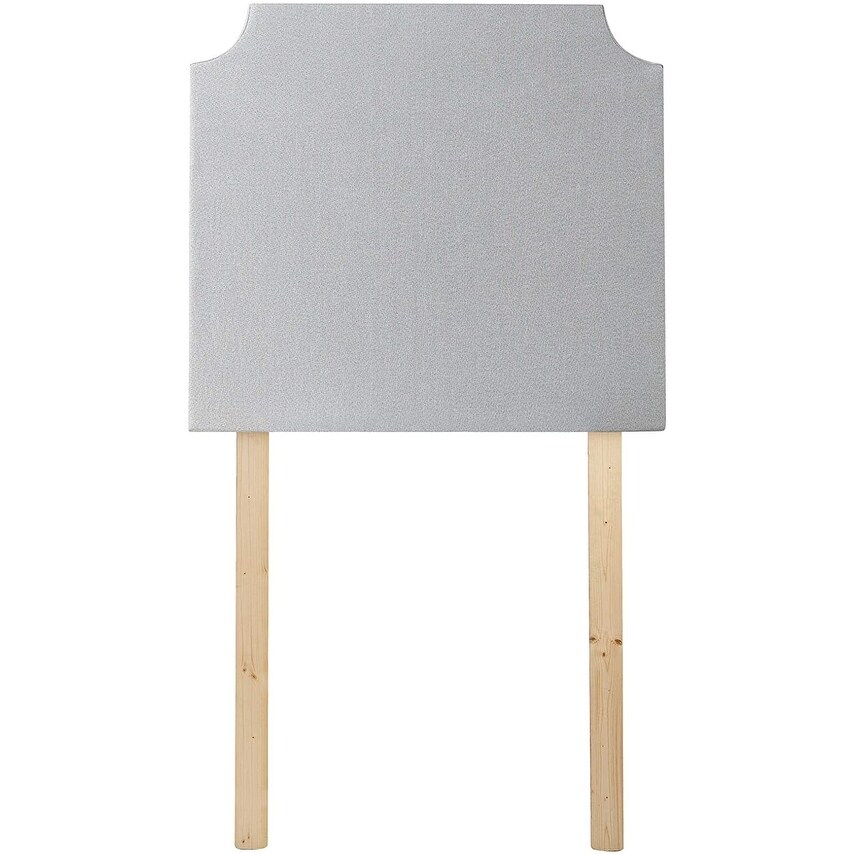 DIY Headboard - College Bedding Headboard - Light Gray - with Legs - - 31121269