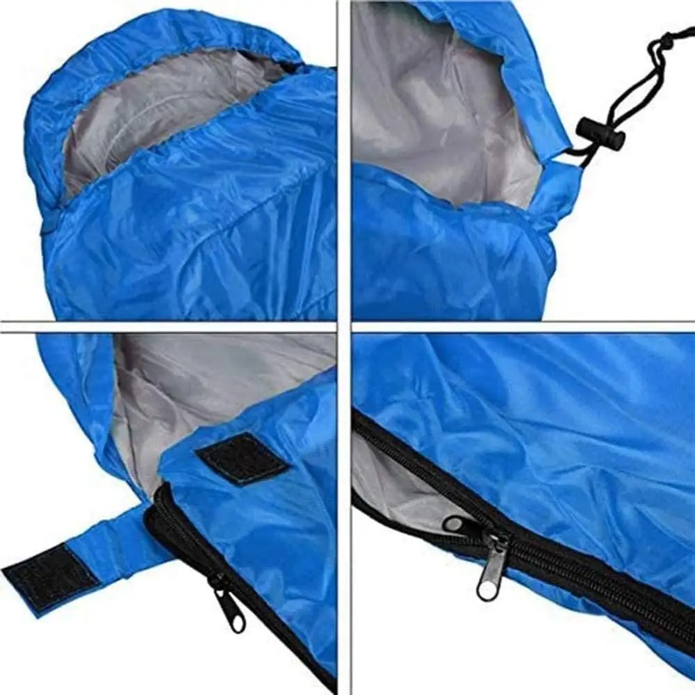 Summer Spring Fall Lightweight Waterproof for Adults Kids Camping Sleeping Bag Camping Gear Equipment for Traveling