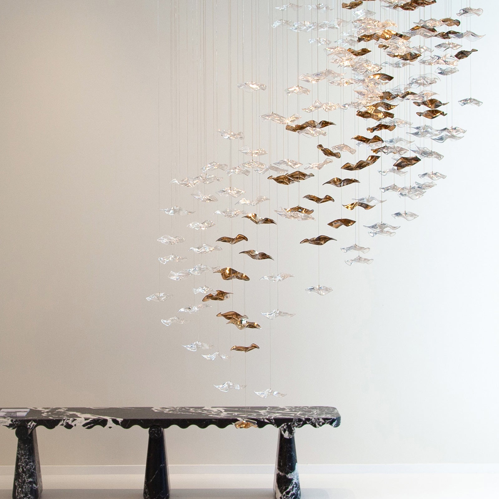 Tidal Art Glass Chandelier