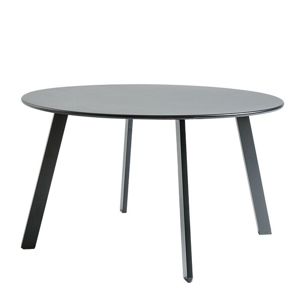 Outdoor Round Steel Coffee Table