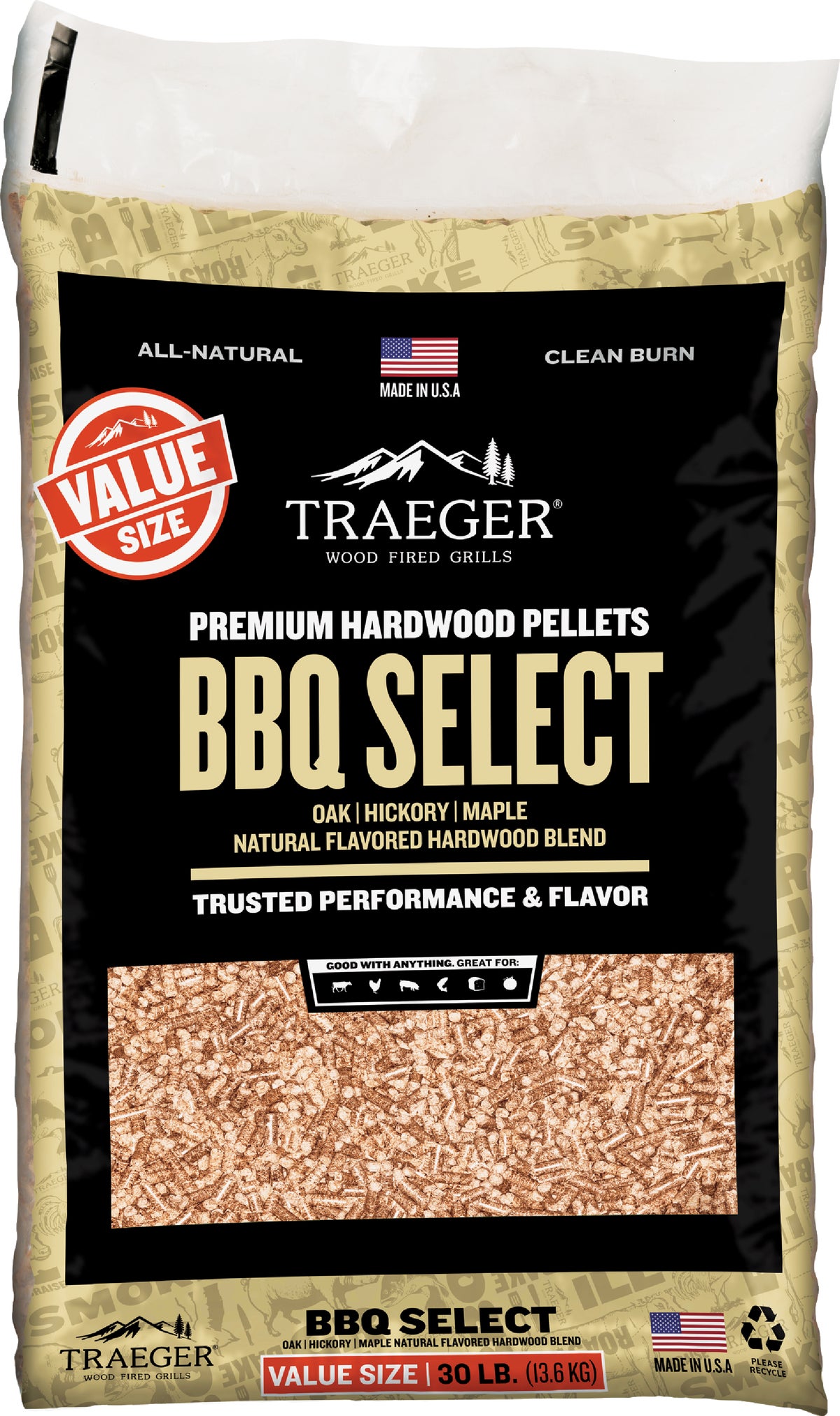 Traeger BBQ Select Wood Pellet