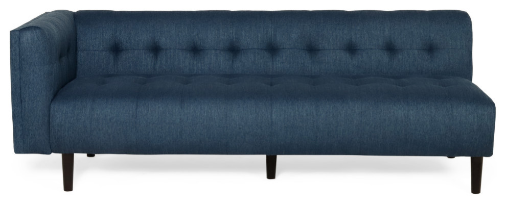 Konnor Fabric Sectional Sofa   Midcentury   Sectional Sofas   by GDFStudio  Houzz