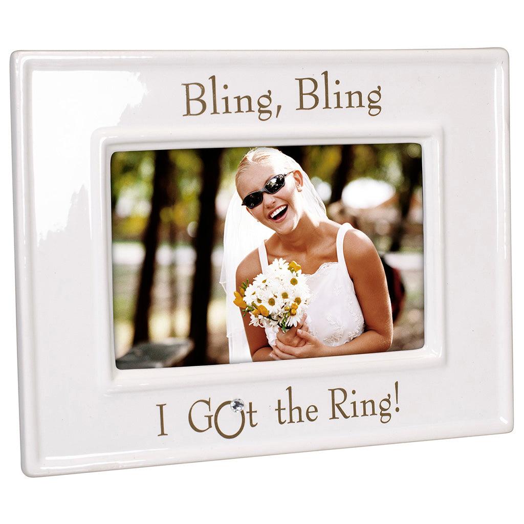 Malden  4X6 Bling Bling Ceramic Frame